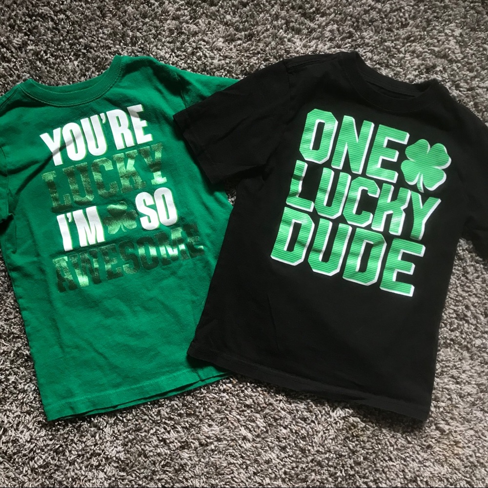 St Patrick’s Day Set Of 2 Tees